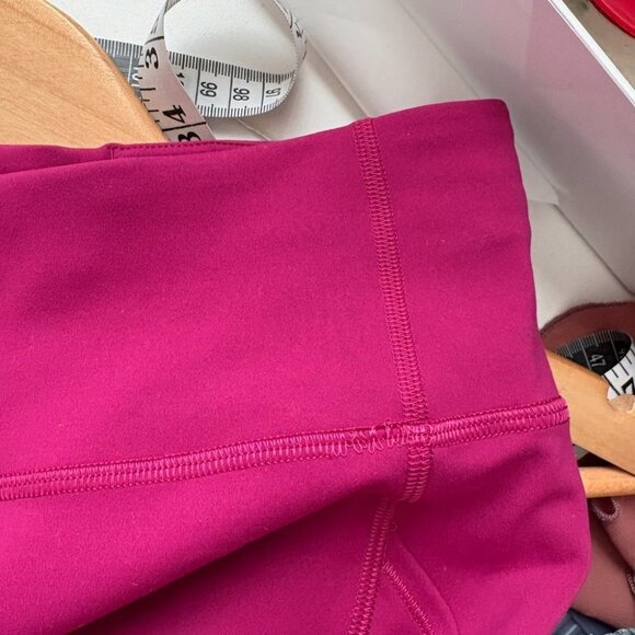 Lululemon Invigorate High-Rise Tight Legging w Pockets Magenta Purple Size 6 - Picture 9 of 9
